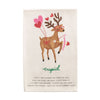 Mud Pie - Christmas Towel - Reindeer Poem