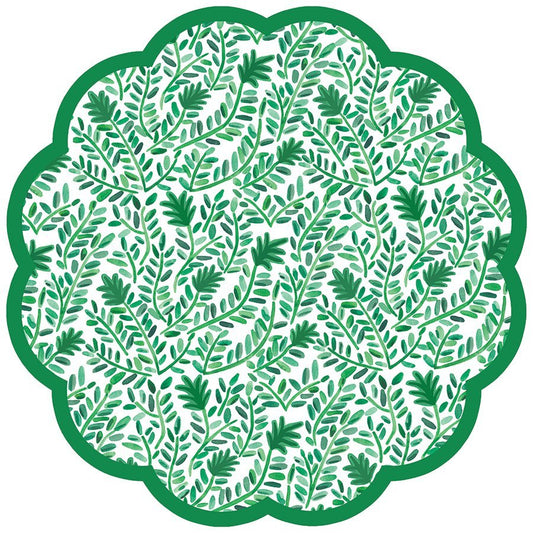 Lucy Grimes - Placemat - Green Vine - 24ct