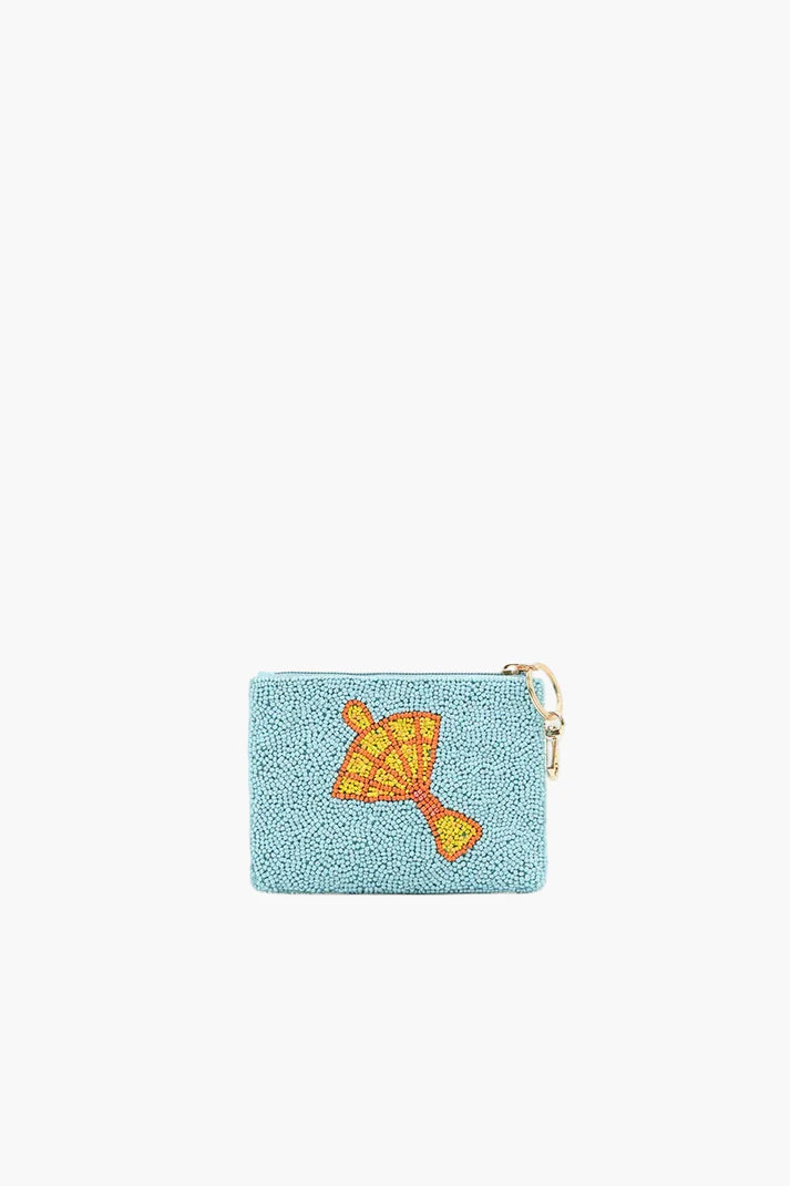America and Beyond - Beaded Coin Pouch - Mahj All Day