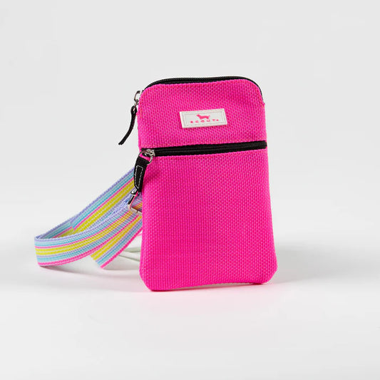 Scout- Poly Pocket Crossbody Bag In Neon Pink