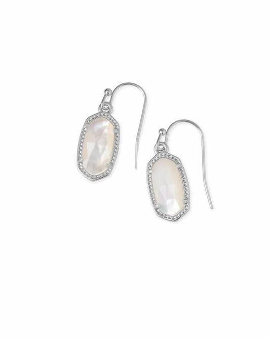 Kendra Scott - Lee Silver Earrings - Pearl - Findlay Rowe Designs