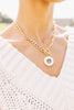 Brianna Cannon - Necklace - AU Logo on White - Findlay Rowe Designs