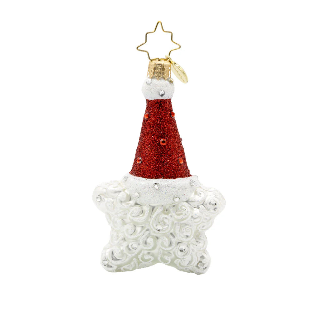 Christopher Radko - Ornament - Santa's Star Power Gem