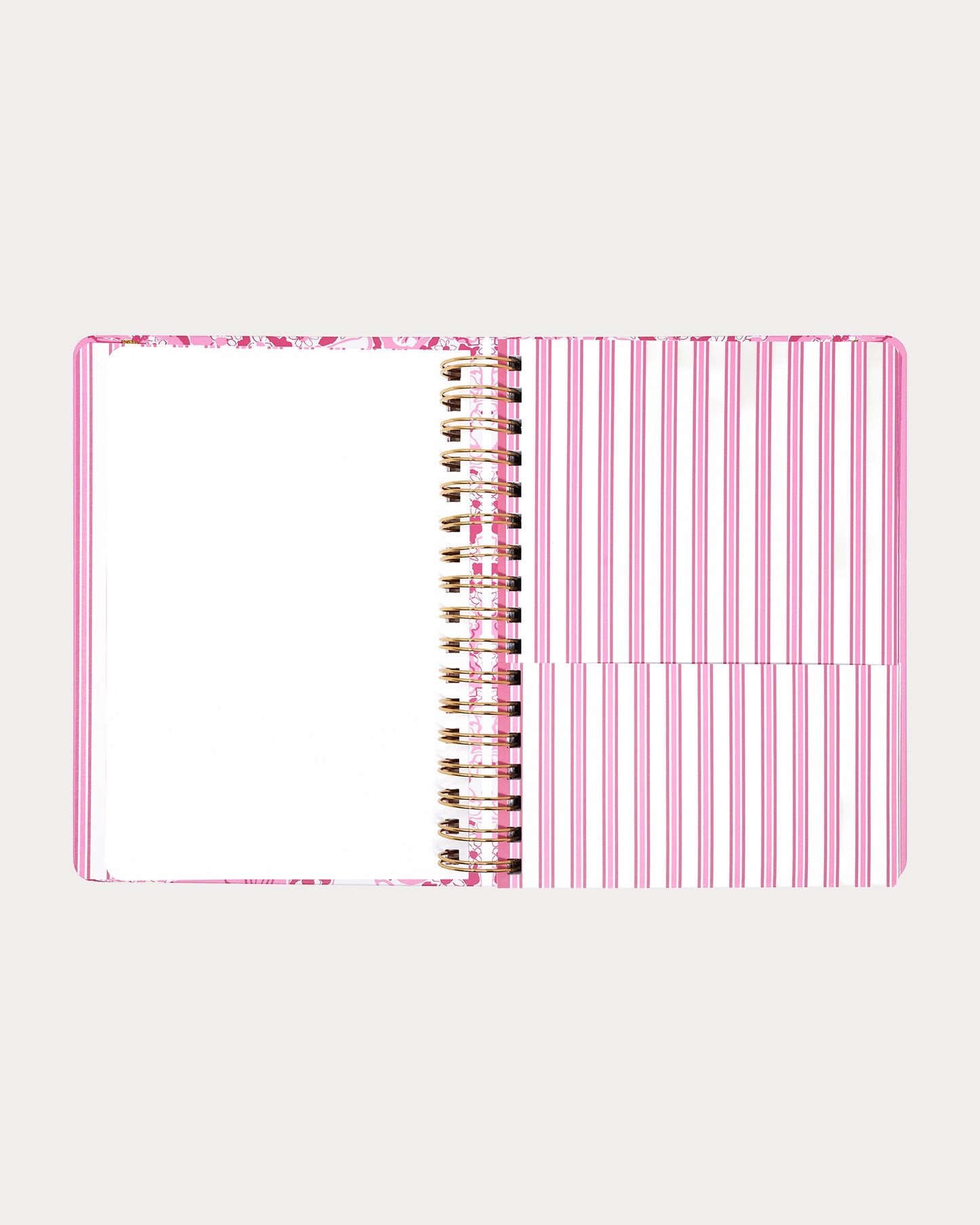 Lilly Pulitzer - Large 17 Month Agenda 2026-2027 -   Conch Shell Pink Burst of Joy