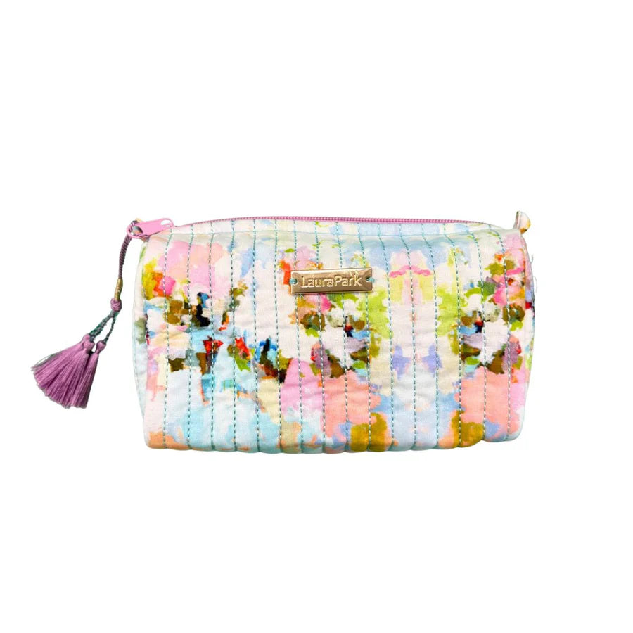 Laura Park - Cosmetic Bag - Quilted Signature - Brooks Avenue - Small - Findlay Rowe Designs