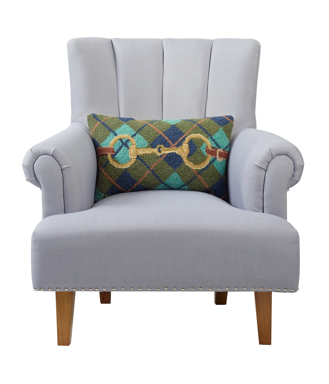 Pillow - Gingham Buckle Hook - Findlay Rowe Designs