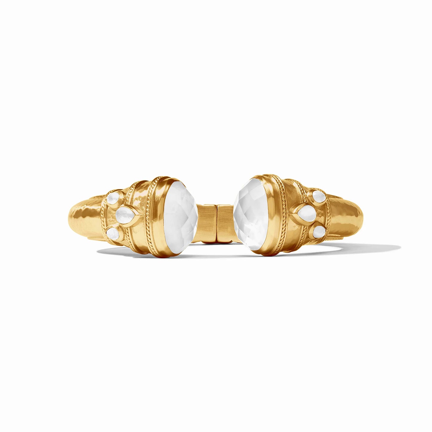 Julie Vos - Cannes Cuff - Iridescent Clear Crystal - Findlay Rowe Designs