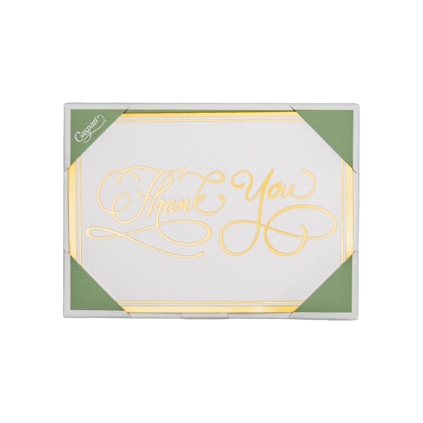 Caspari - Thank You Notes - Calligraphy Foil - Gold - Findlay Rowe Designs