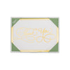Caspari - Thank You Notes - Calligraphy Foil - Gold - Findlay Rowe Designs
