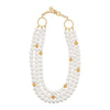 Necklace - Berry Triple Strand - Pearl - Findlay Rowe Designs
