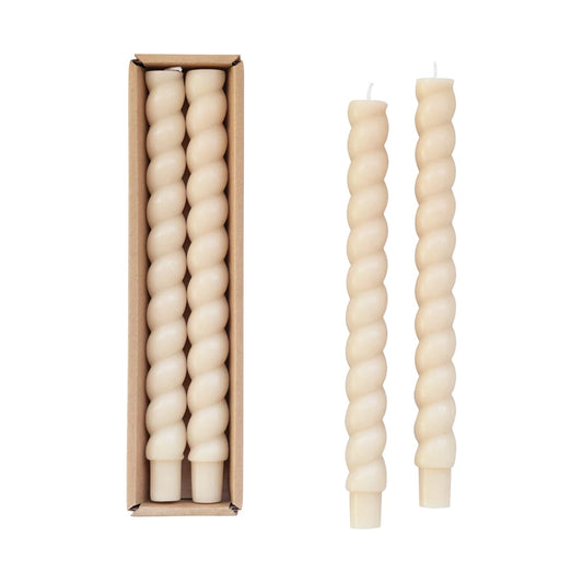 CREATIVE CO-OP- Twisted Taper Candles 2