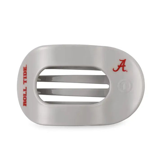 Teleties - Flat Round Hair Clip - Roll Tide - Medium
