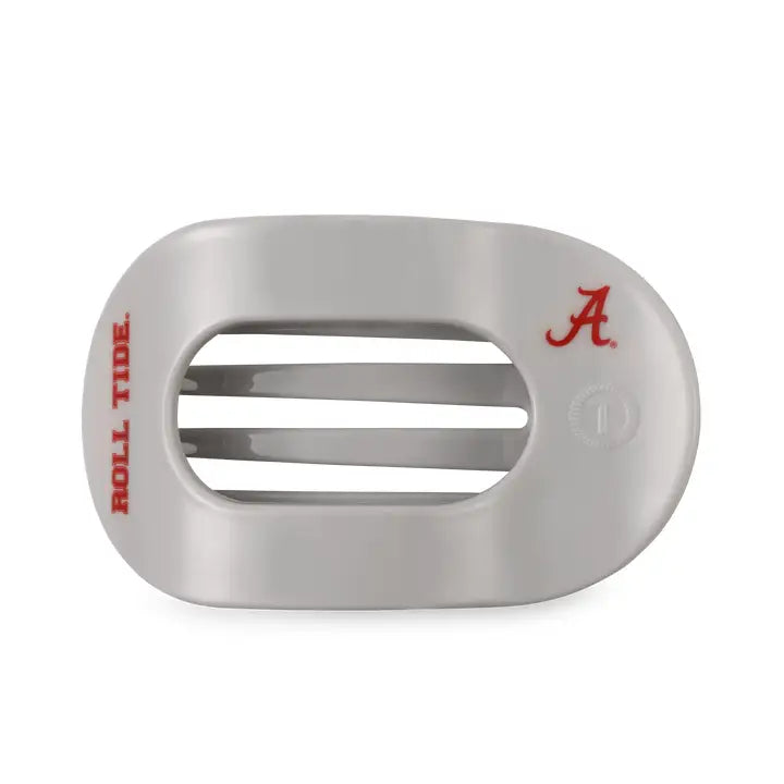 Teleties - Flat Round Hair Clip - Roll Tide - Medium