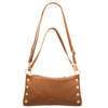 Hammitt - Kyle Small - Mahogany Pebble Brushed Gold - Red Zip - Findlay Rowe Designs