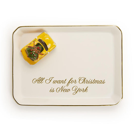 Trinket Tray - Christmas in New York - Findlay Rowe Designs