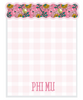 Swag - Notepad - Sorority Block Print