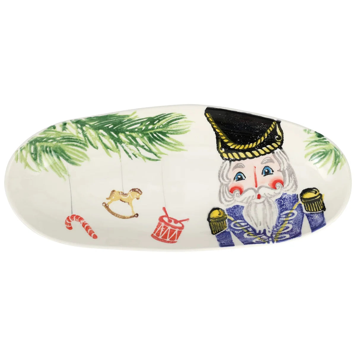 Vietri - Nutcrackers - Narrow Oval Platter - Small - Findlay Rowe Designs