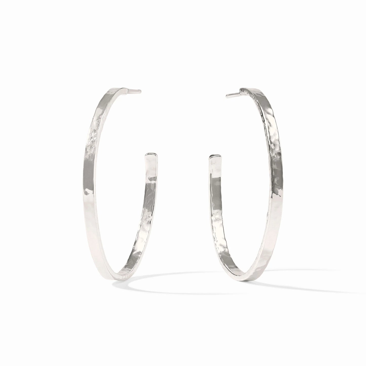 Julie Vos - Earring - Crescent Hoop - Silver - Findlay Rowe Designs