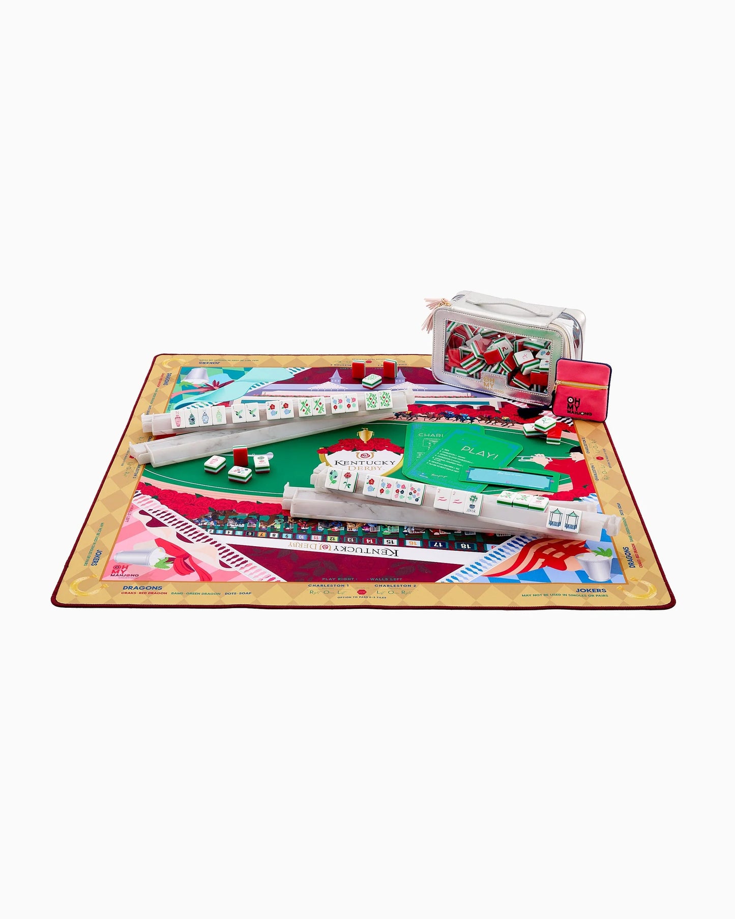 Oh My Mahjong - Mahjong Mat - Kentucky Derby 2026 - Findlay Rowe Designs