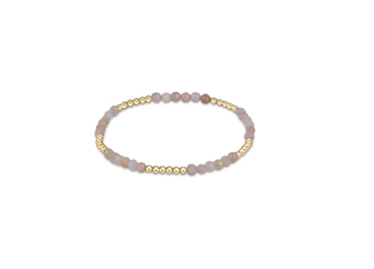 Enewton - Blissful Pattern 2.5mm Bead Bracelet - Pink Opal - Findlay Rowe Designs