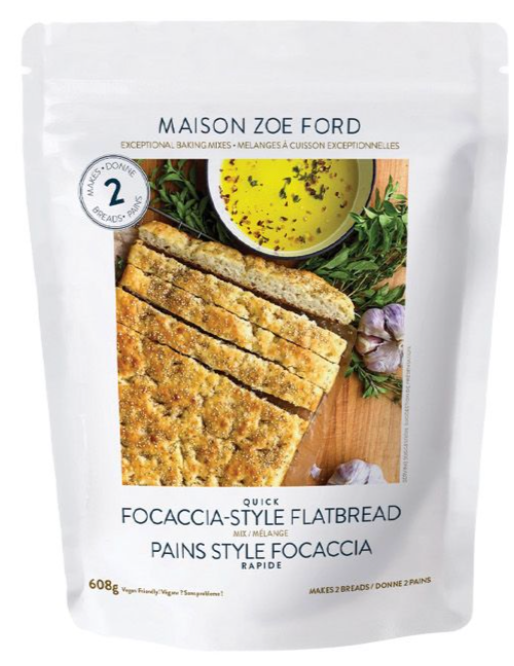 Maison Zoe Ford - Focaccia Style Flatbread Mix