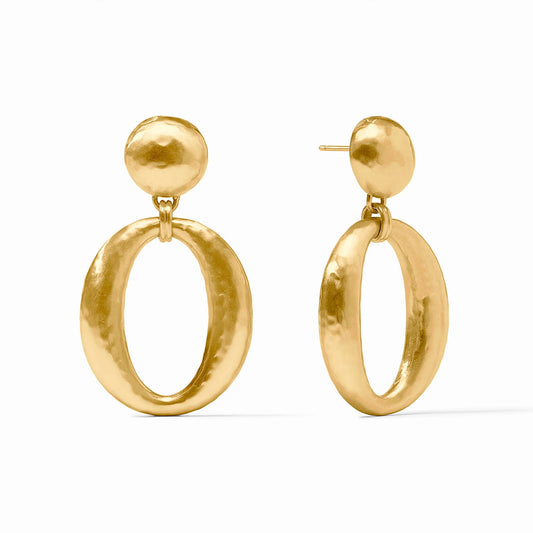 Julie Vos - Earring - Solara Orbit - Gold - Findlay Rowe Designs