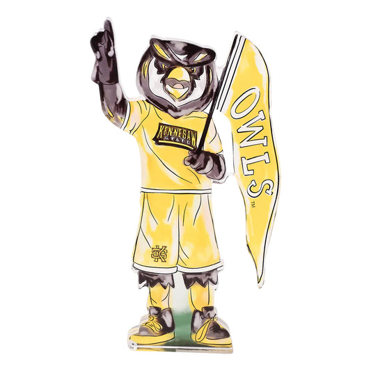 Glory Haus - Acrylic Art - Scrappy the Owl - Findlay Rowe Designs