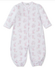 Kissy Kissy - Convertible Gown - Gingham Jungle - Pink - Findlay Rowe Designs