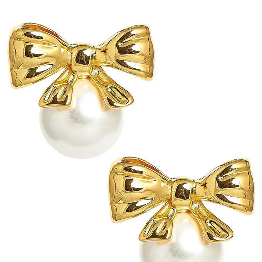 Lisi Lerch - Earring - Milly Bow Stud - Findlay Rowe Designs