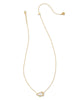 Kendra Scott - Necklace - Cheer Gold Short Pendant Necklace - White Mother-of-Pearl - Findlay Rowe Designs