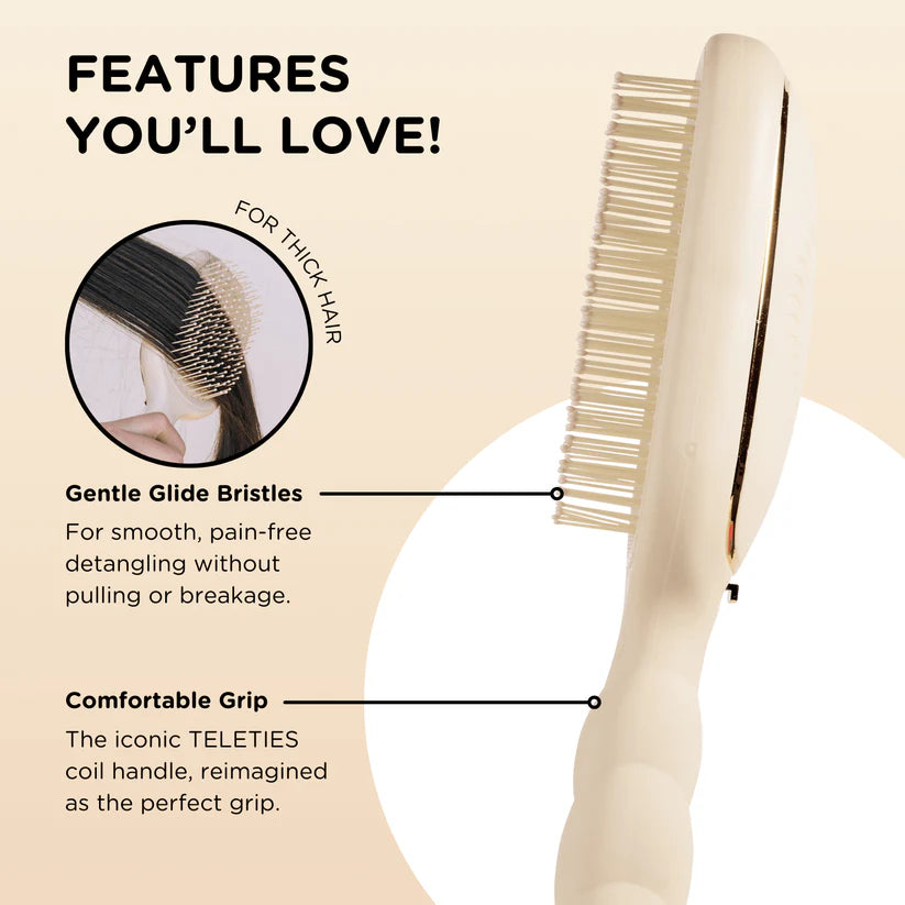 Teleties - Detangler Hair Brush for Thick Hair - Findlay Rowe Designs