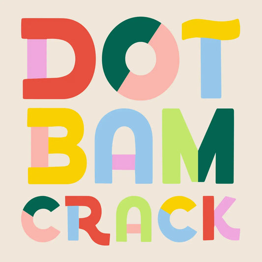 Napkin - Cocktail - Mahjong - Dot Bam Crack - Findlay Rowe Designs