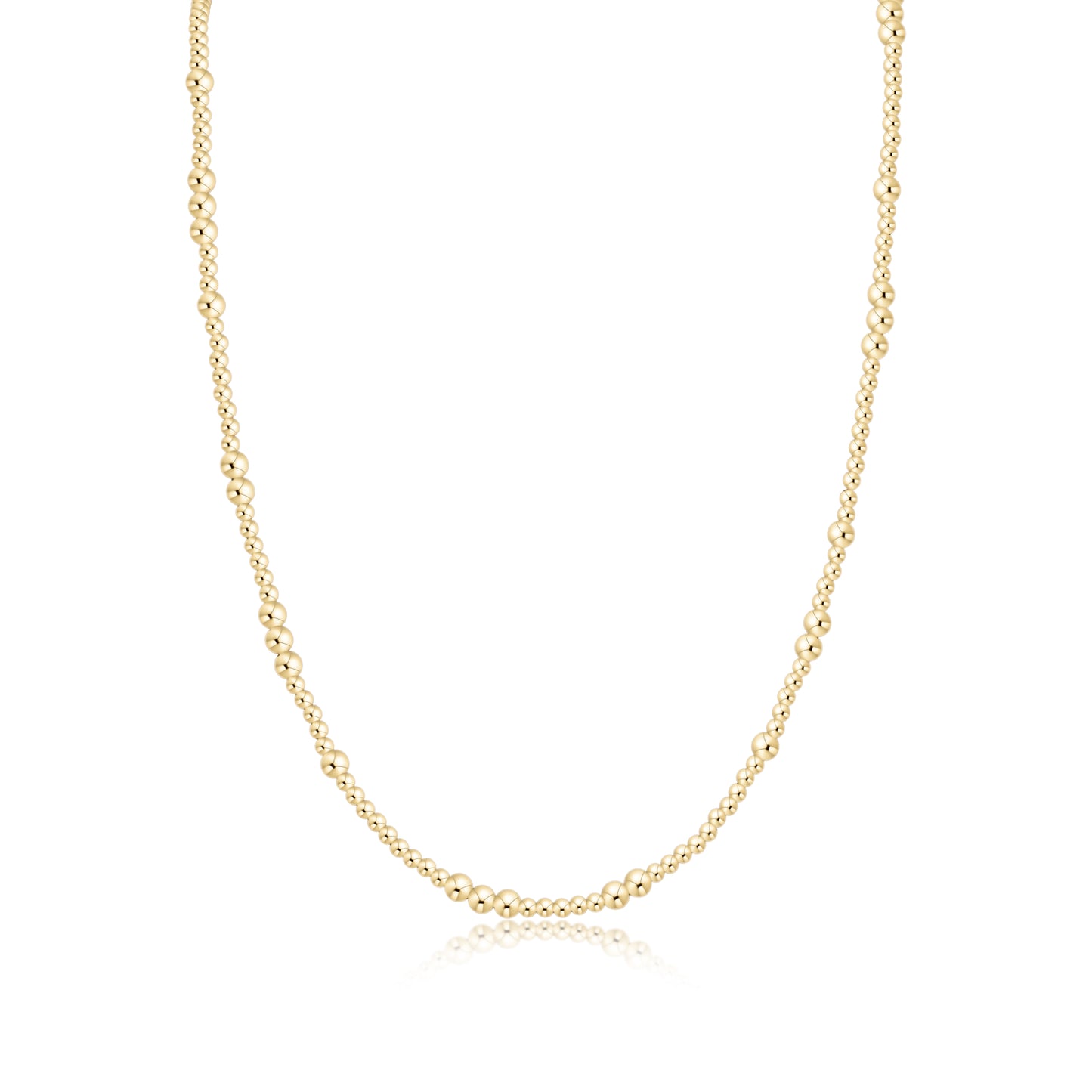 Enewton - 17" Choker Beaded - Hope Unwritten Gold 3mm - Findlay Rowe Designs