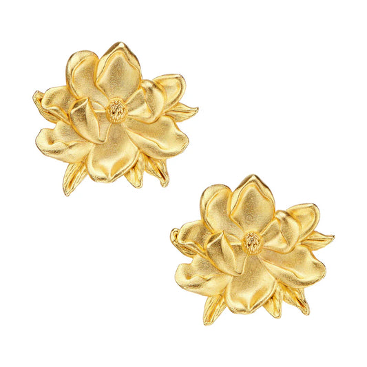 Susan Shaw - Earring - Magnolia Bloom Stud - Findlay Rowe Designs