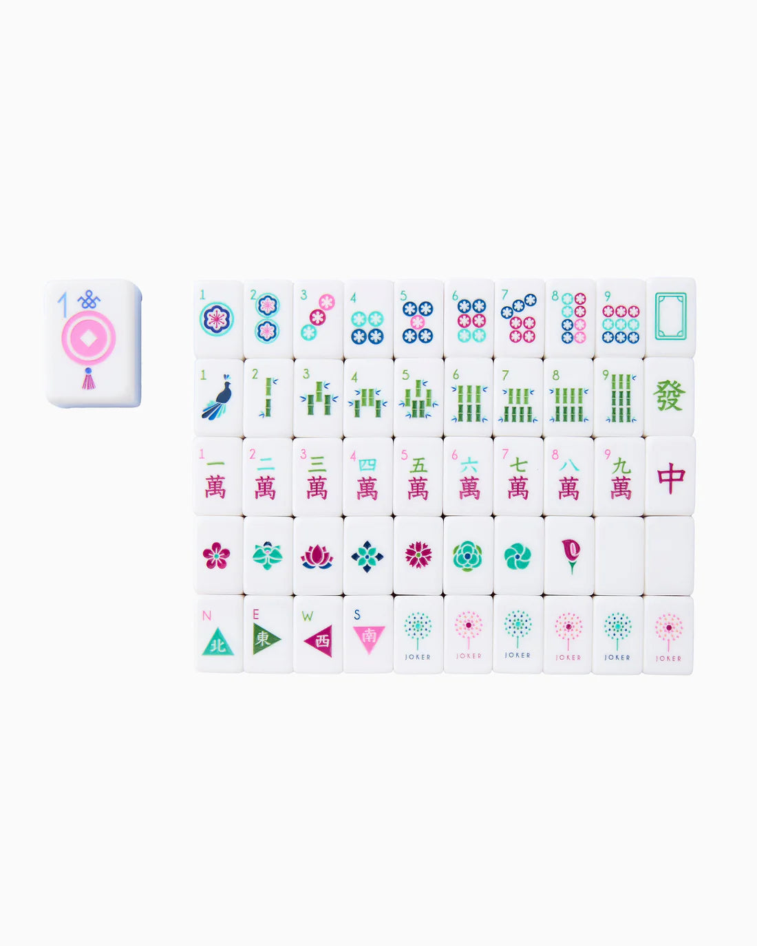 Oh My Mahjong - Travel Set - Charleston - Findlay Rowe Designs