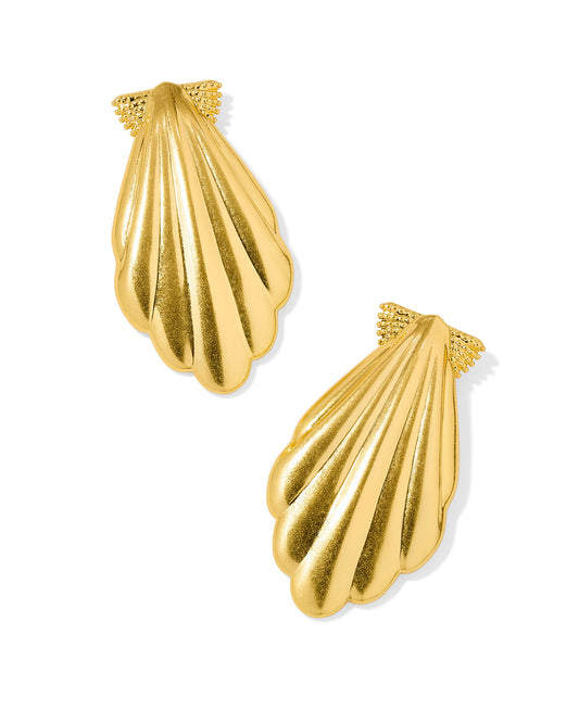 Kendra Scott - Earrings - Alexa Metal Statement - Vintage Gold - Findlay Rowe Designs