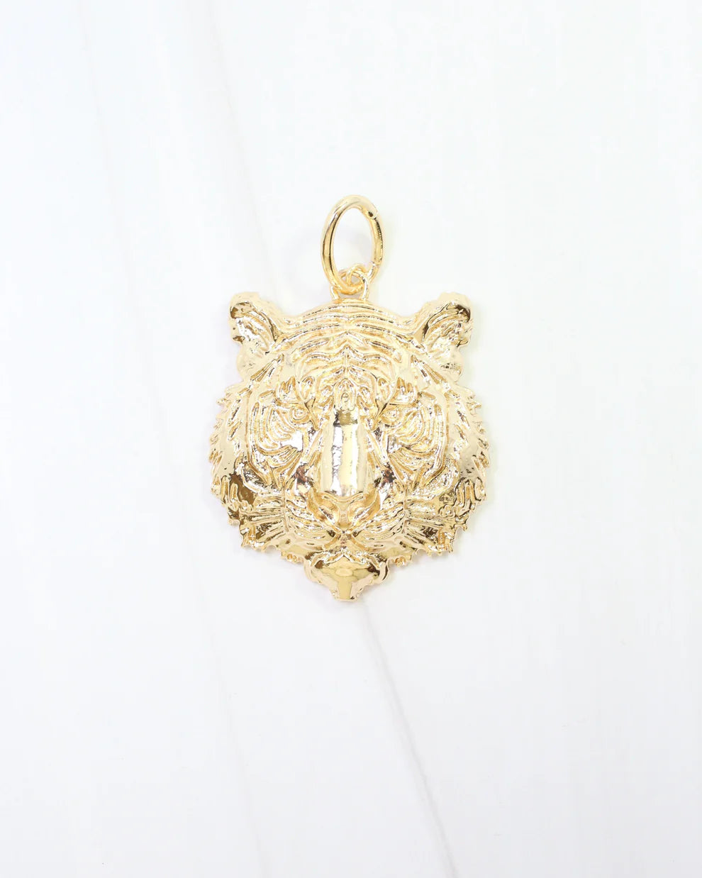 Caroline Hill - Chelsey Gold Charm - Tiger - Findlay Rowe Designs