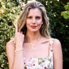 Capucine de Wulf - Necklace - Mermaid Garden Petite Station 16" - Mother of Pearl - Findlay Rowe Designs