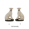 Bookends - Vintage Cheetah - White & Black - Findlay Rowe Designs