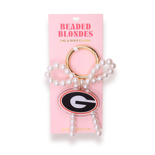 Beaded Blondes - Bag & Boot Charm - Georgia - Findlay Rowe Designs