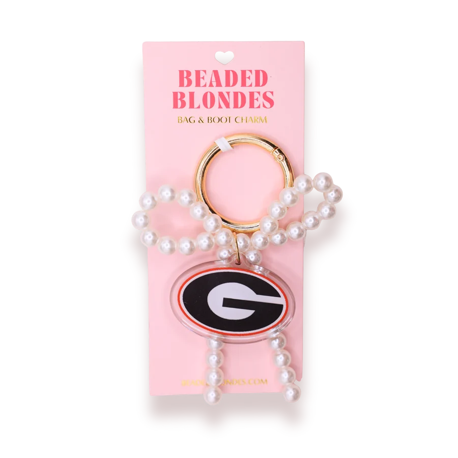 Beaded Blondes - Bag & Boot Charm - Georgia - Findlay Rowe Designs