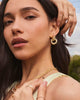 Kendra Scott - Earrings -  Parker Knot Gold Open Frame - Findlay Rowe Designs