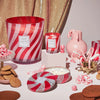 Voluspa - 3 Wick Tin Candle - Crushed Candy Cane - Findlay Rowe Designs