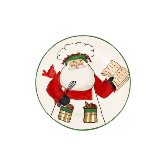 Vietri - Old St. Nick - Limited Edition 2025 Salad Plate