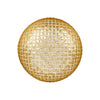 Vietri - Rufolo - Glass Gold Basketweave Small Serving Bowl - Findlay Rowe Designs