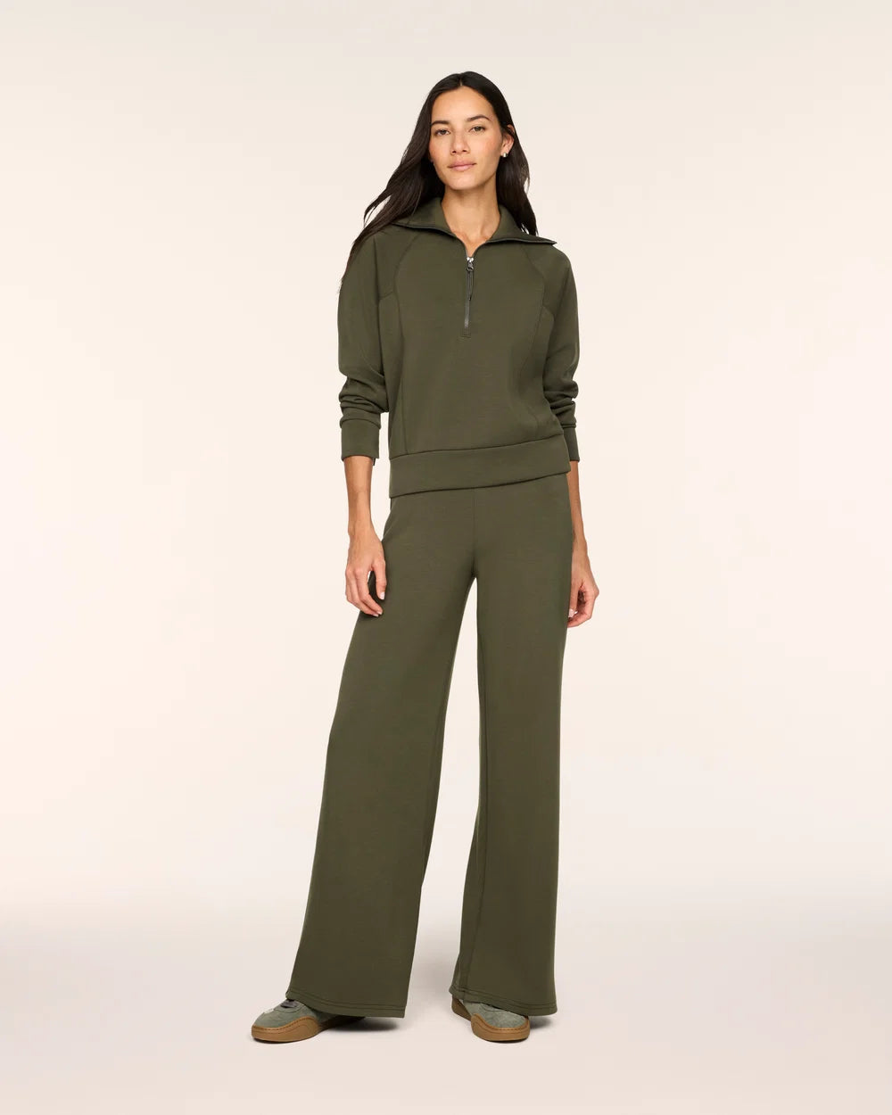 SPANX - AirEssentials Half Zip - Monstera