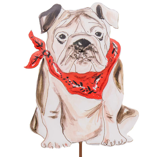 Roseanne Beck - Stake - Bandana Bulldog - Findlay Rowe Designs