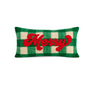 Shiraleah - Pillow - Merry Green Plaid