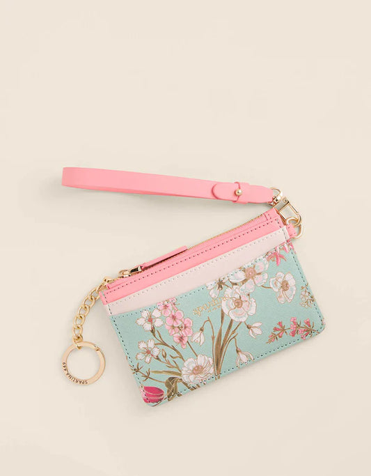 Spartina - Slimcard Coinpurse - Seawall Botanica - Findlay Rowe Designs