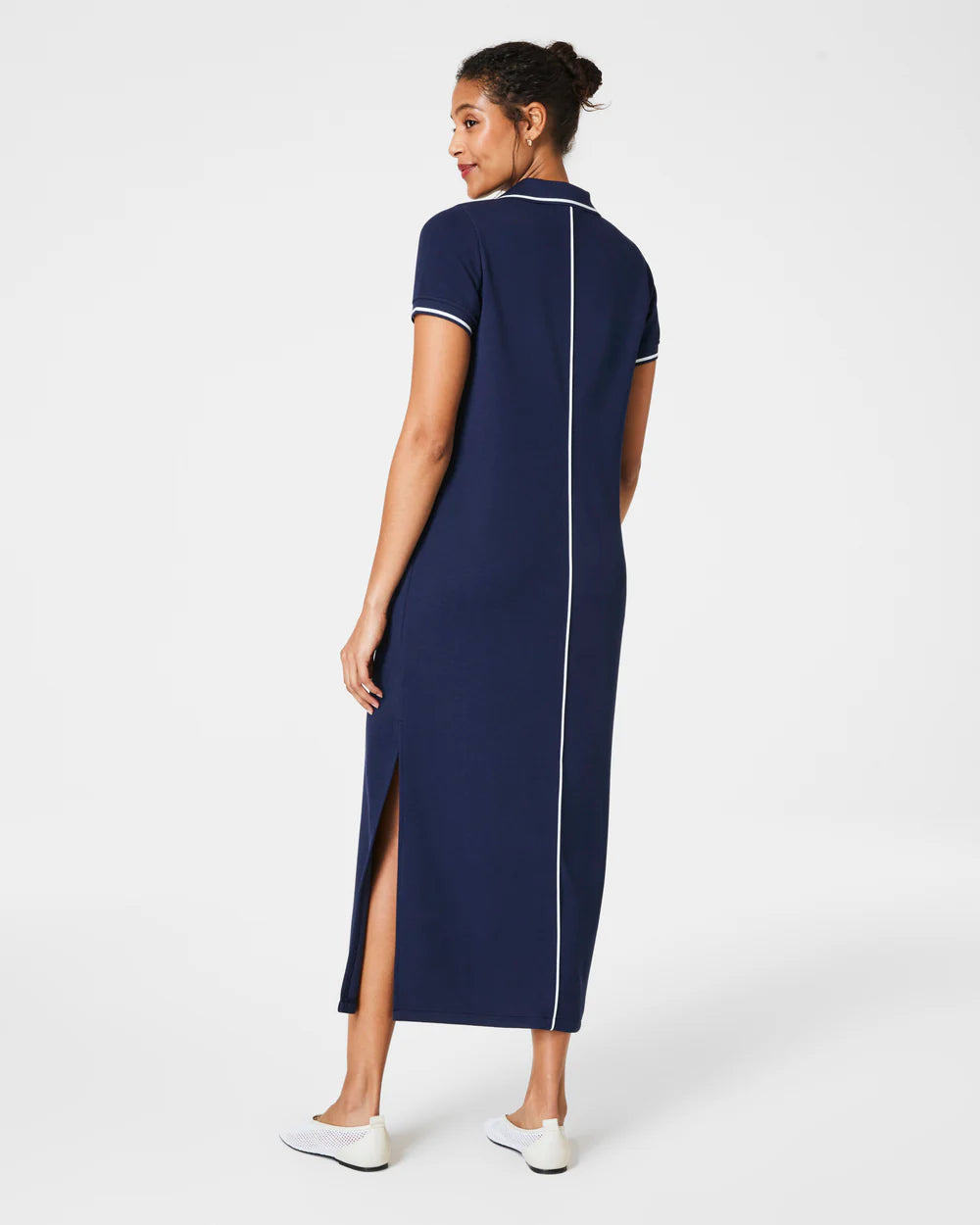 Spanx - Dress - AirEssentials Pique Polo Midi - Navy - Findlay Rowe Designs